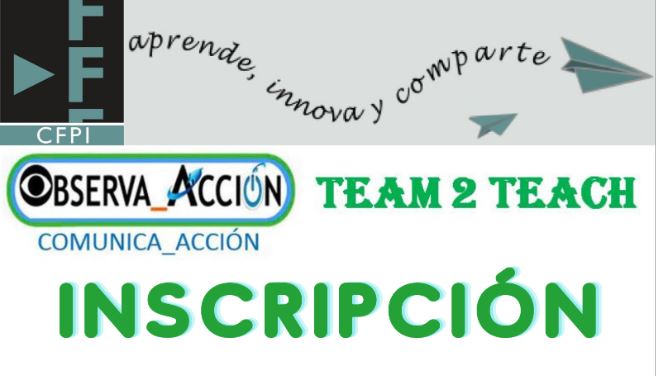 Team2Teach inscripción