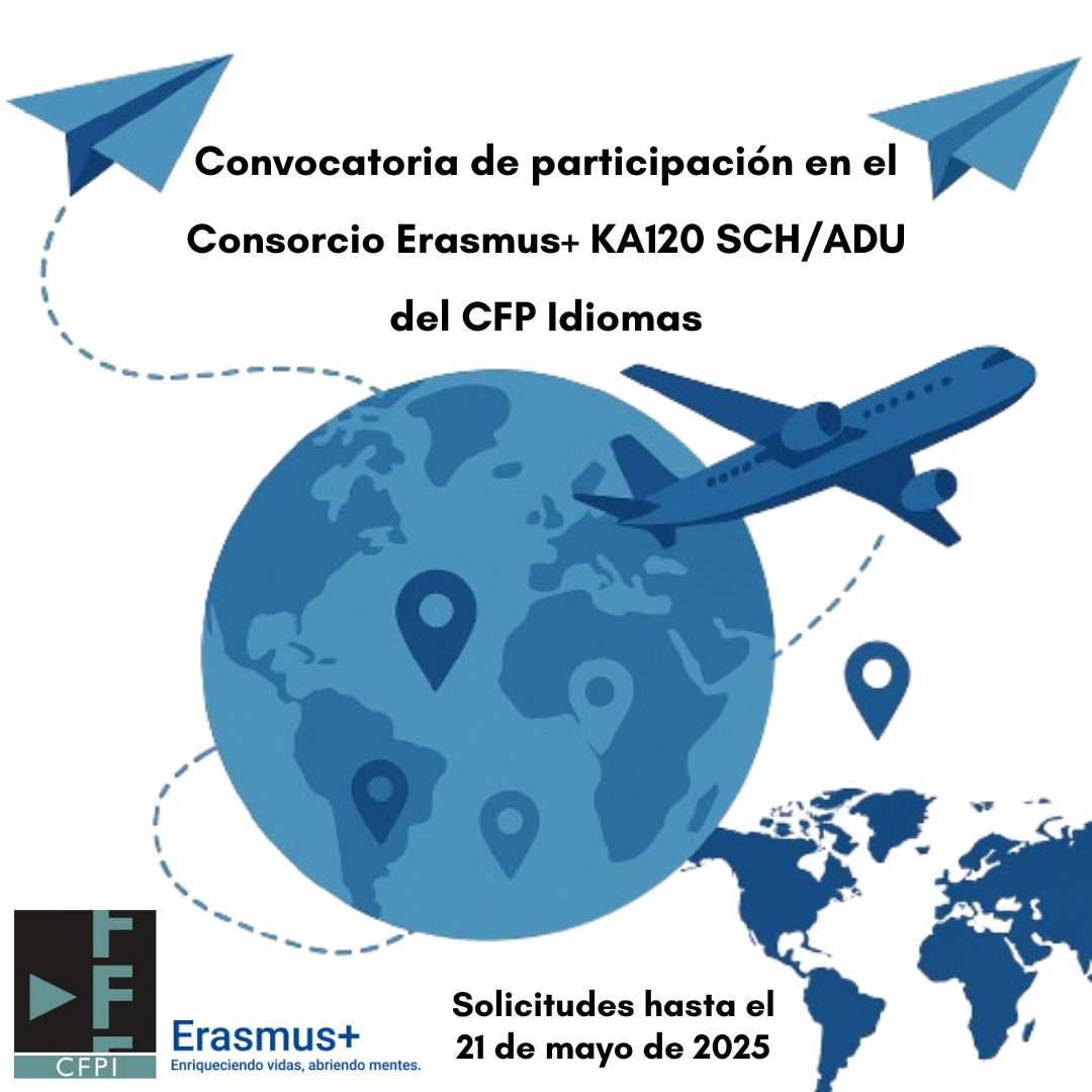 CONVOCATORIA CONSORCIO ERASMUS+ mayo 2025
